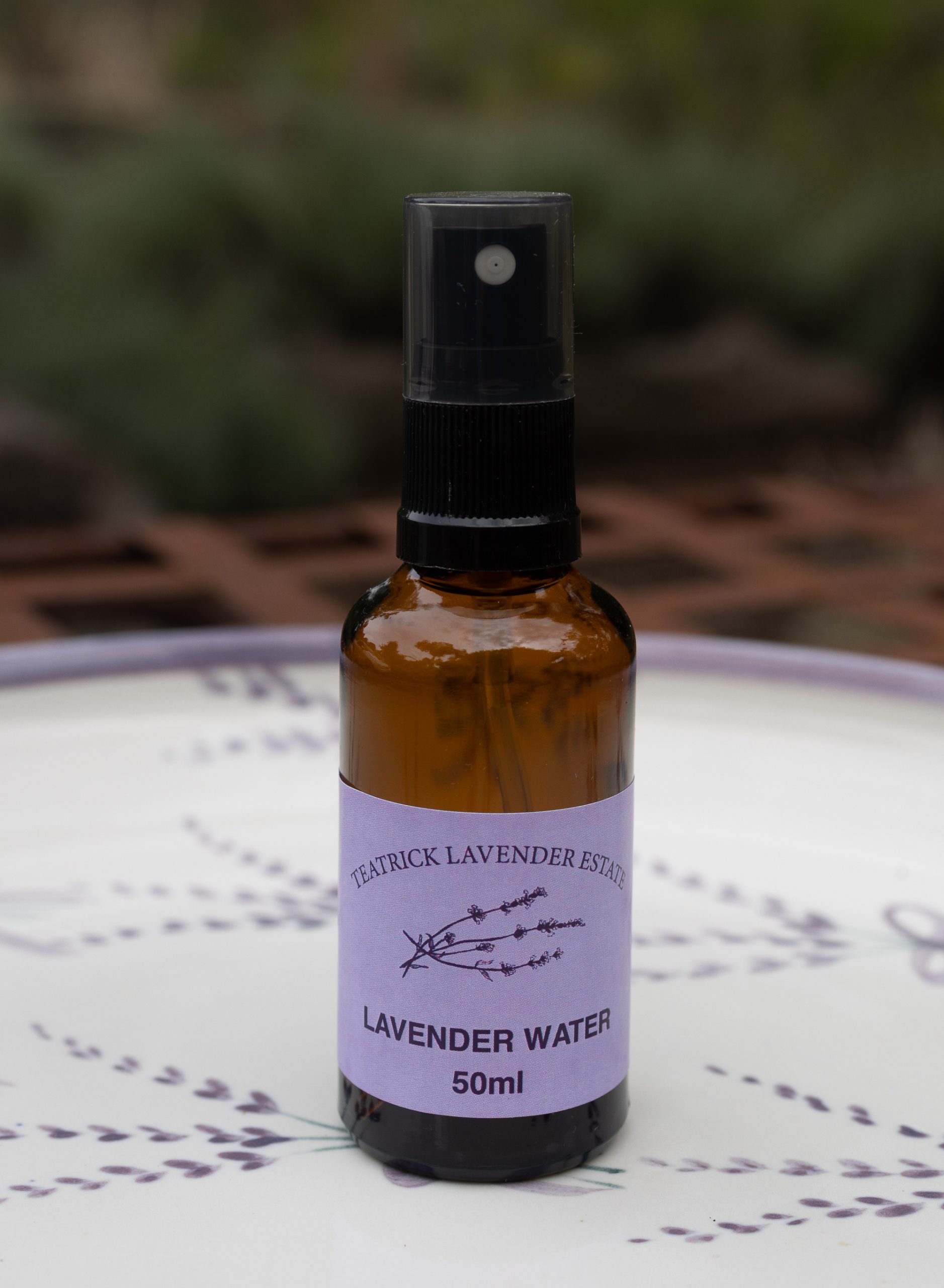 TLE2026-65 Teatrick Lavender Estate lavender water spray bottle made with natural lavender